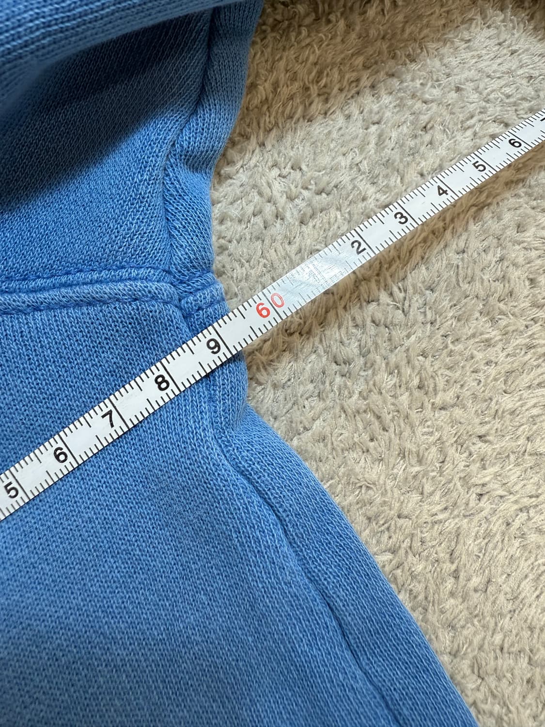 폴로 블루 후드티  상품이미지6