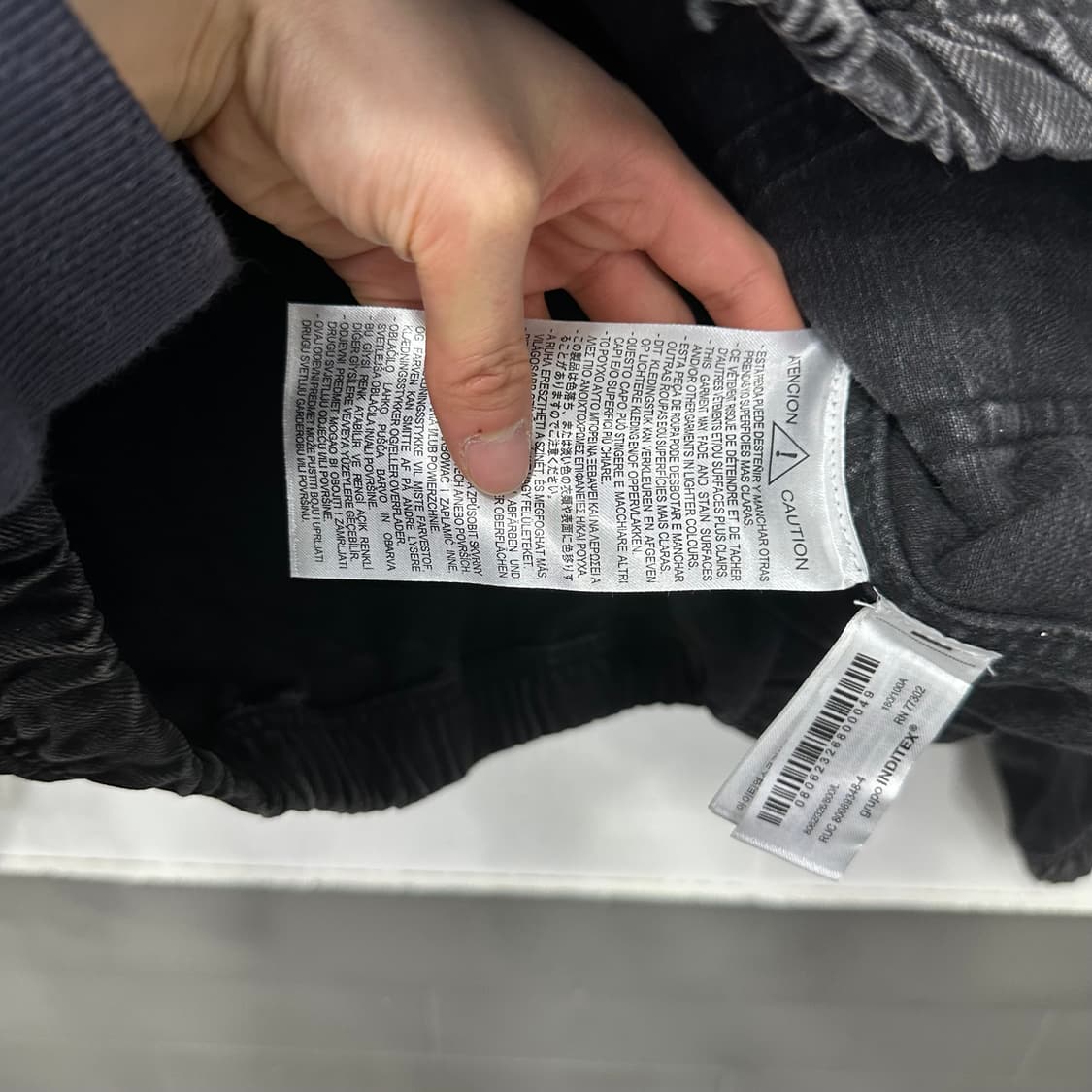 자라 데님 후드 자켓 상품이미지6