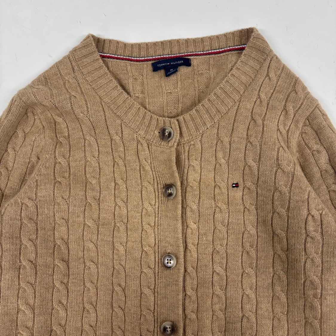 타미힐피거 케이블 가디건 상품이미지4