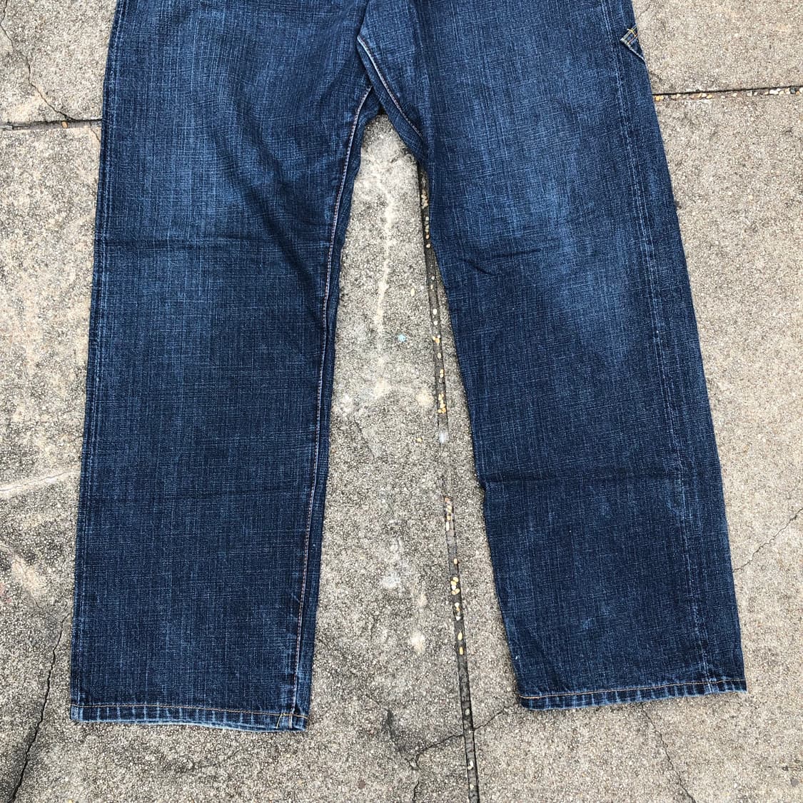 [33] 에비수 멀티포켓 셀비지 데님 팬츠 상품이미지6