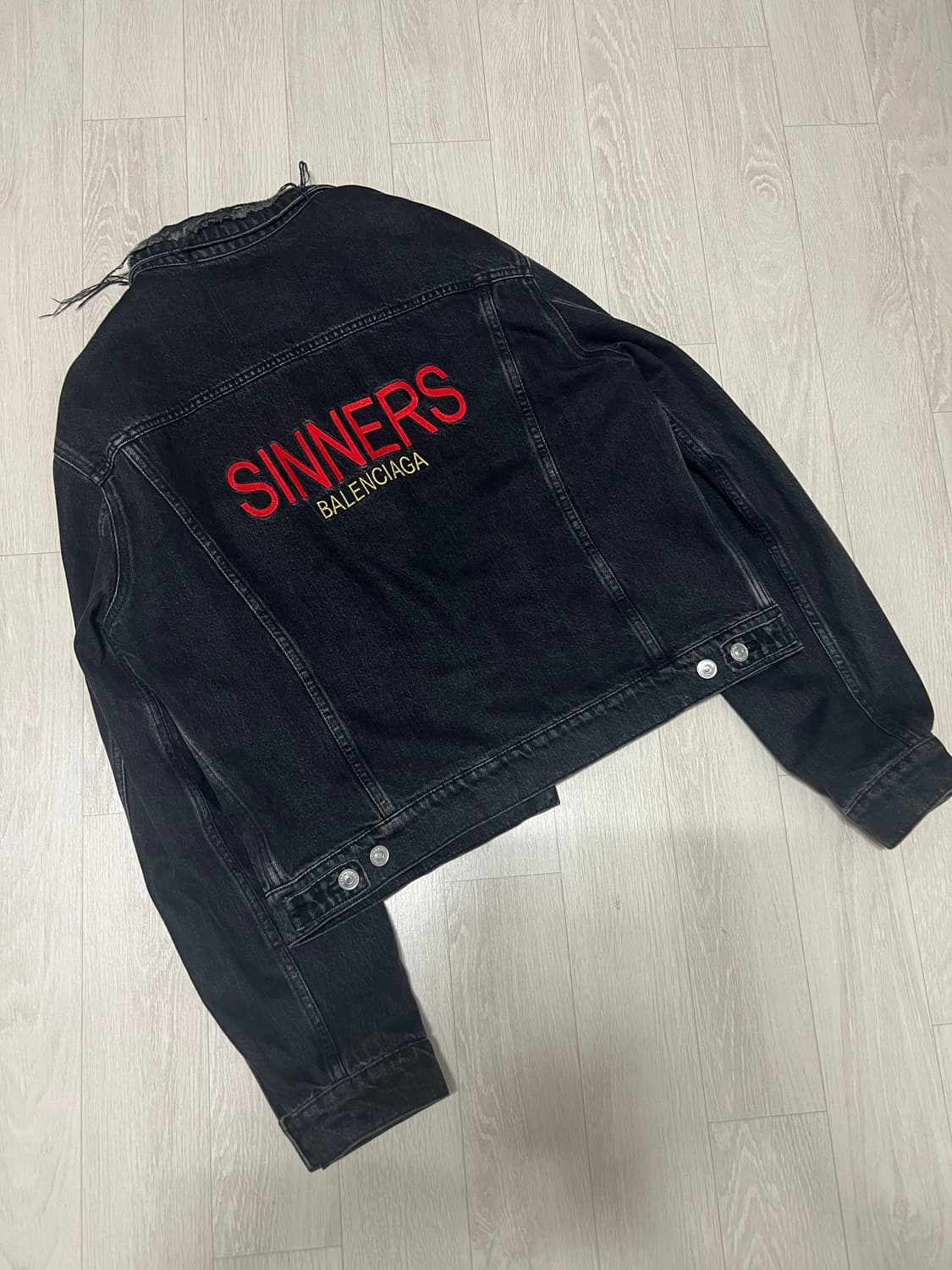 발렌시아가 18ss 시너스 자켓 상품이미지1