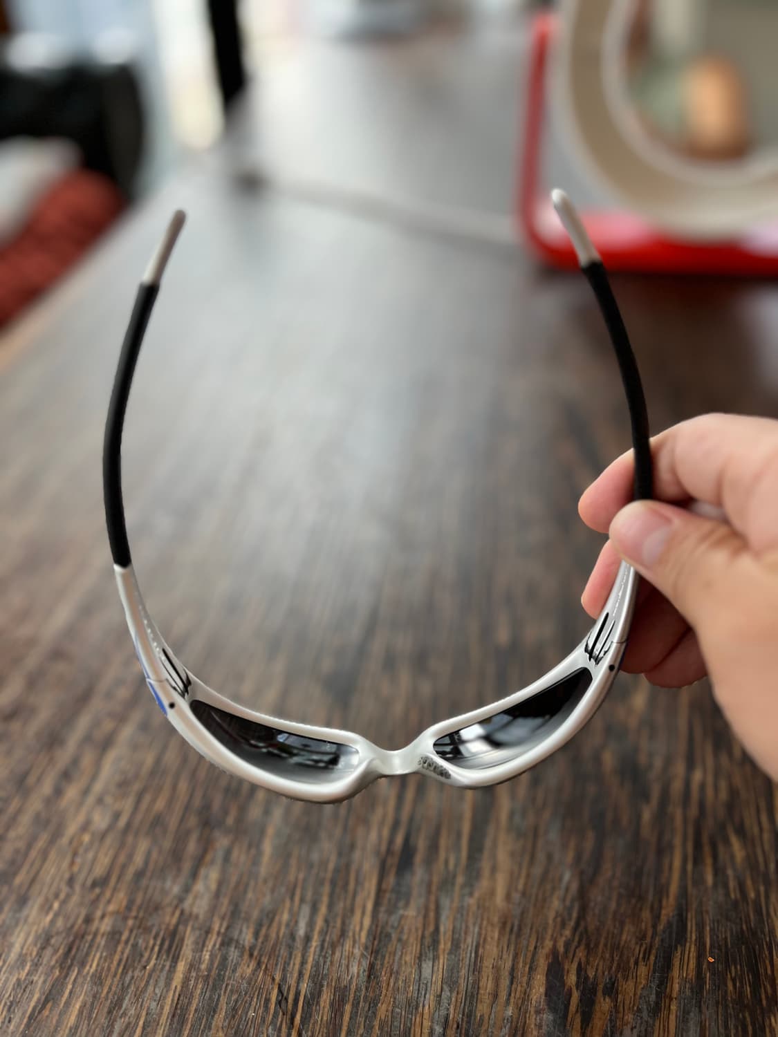 오클리 스트레이트자켓 1999 FMJ 블루 플레임 Flames 상품이미지9