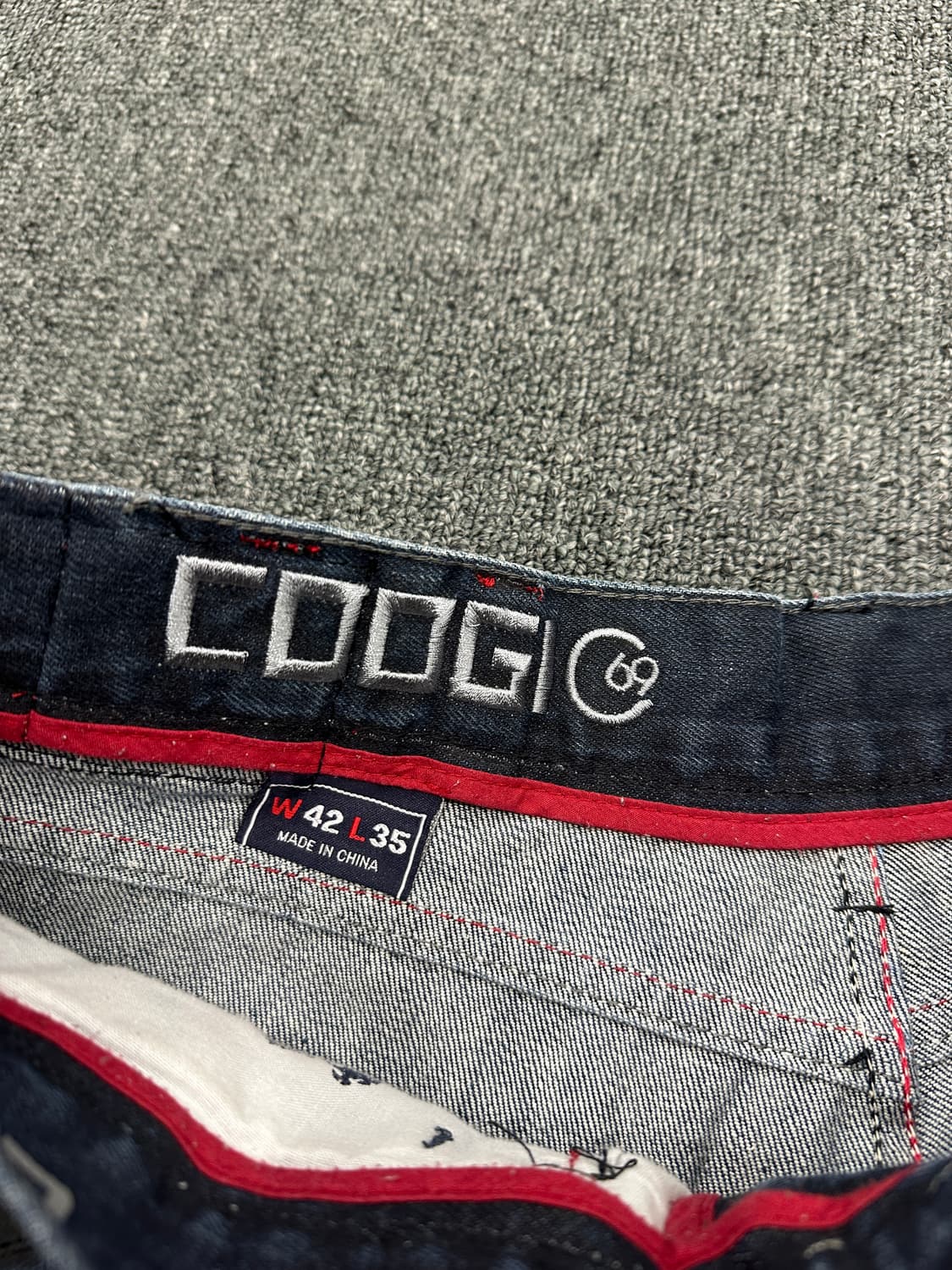 32) COOGI 쿠지 와이드 힙합팬츠 데님팬츠  상품이미지9