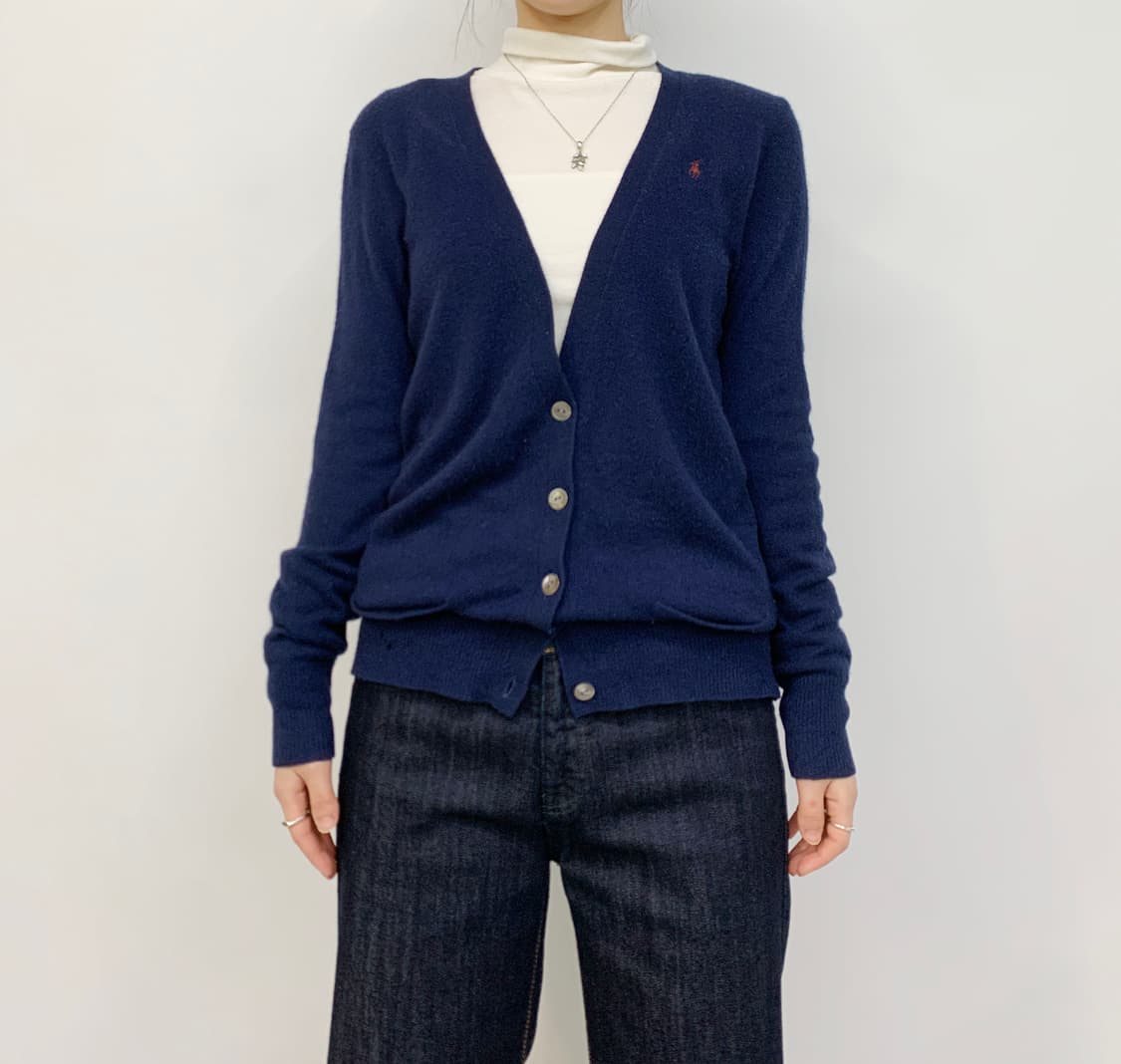 랄프 로렌 울 캐시미어 니트 가디건 상품이미지2