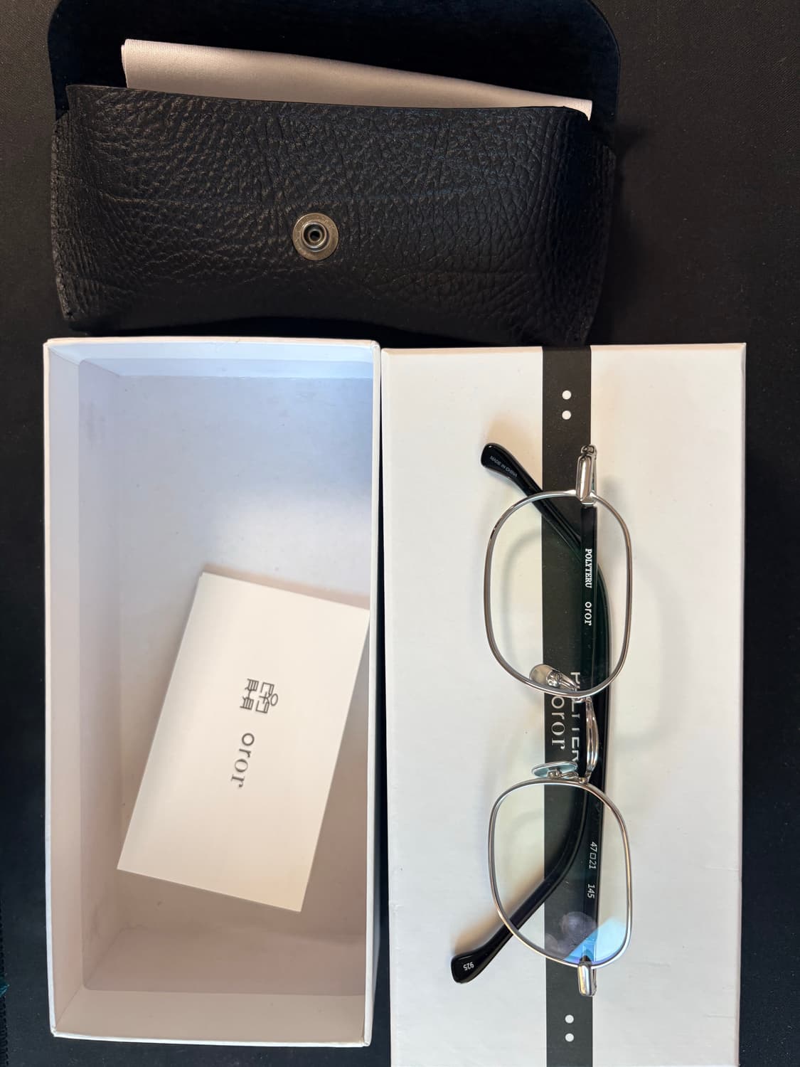 폴리테루 오르오르 po002 티타늄블랙 상품이미지3