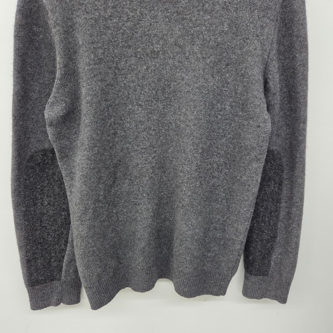 바버 그레이 니트 스웨터 남m 상품이미지6