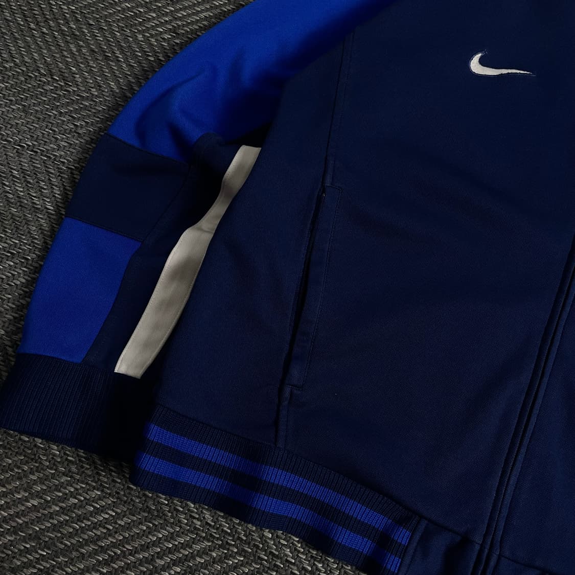 90s 아디다스 배색 올드스쿨 트랙팝 져지o 3573 상품이미지3