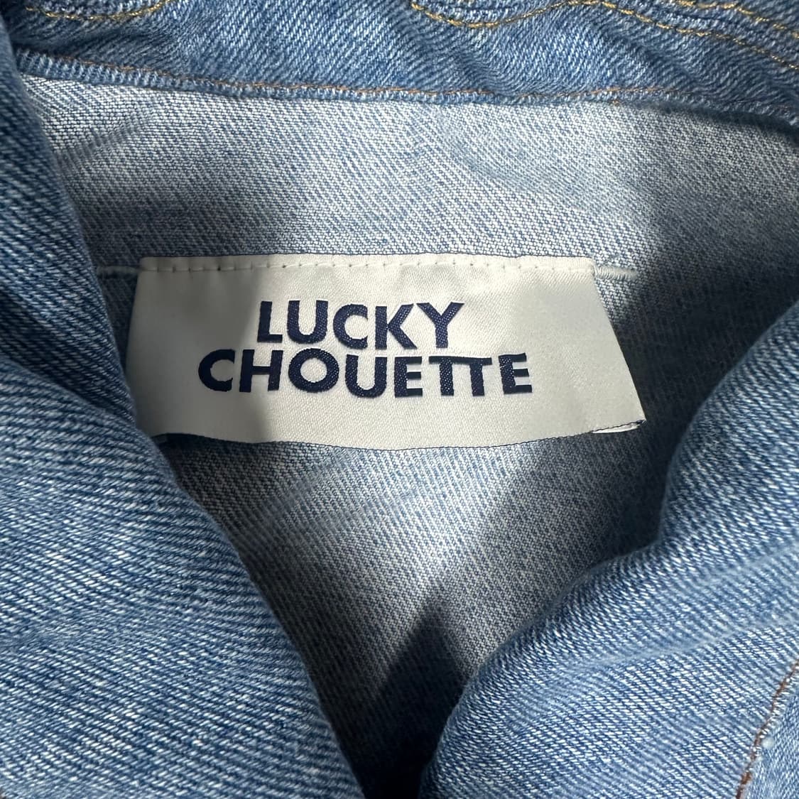 ✨ (바배) 럭키슈에뜨 데님 청자켓  상품이미지3