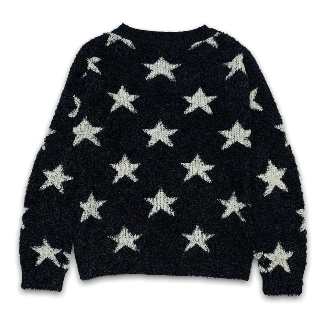 Rock chic Black star knitwear 상품이미지3