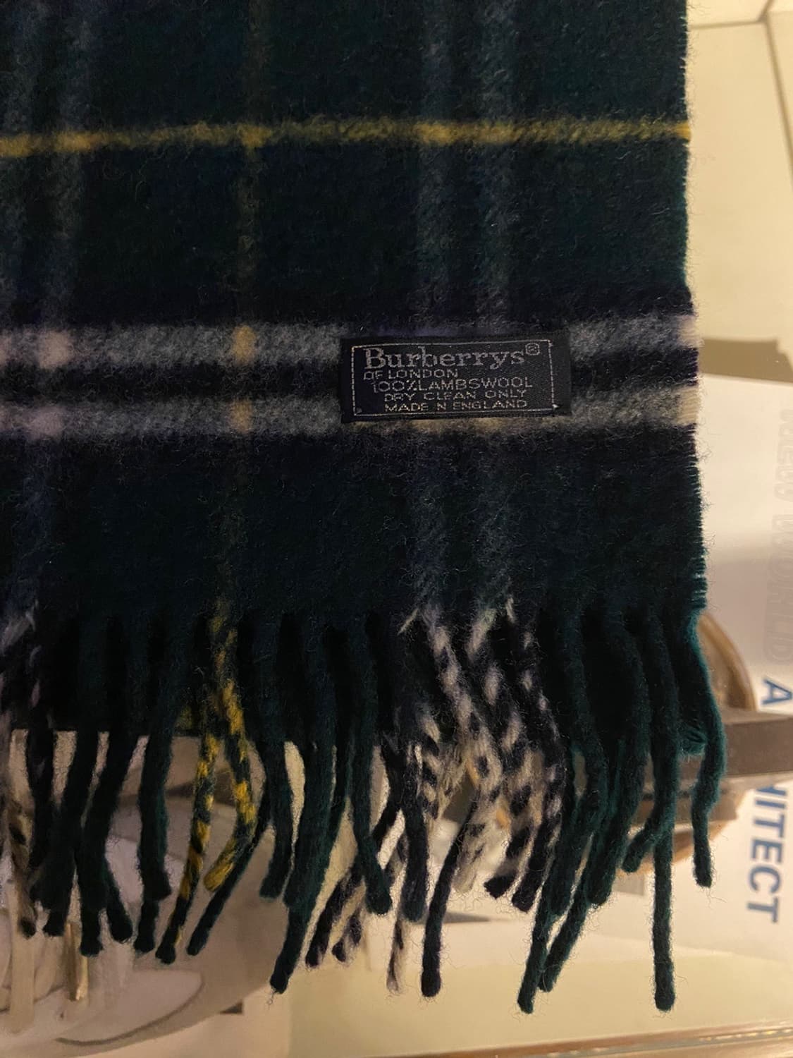 버버리 램스울 클래식 머플러 상품이미지6