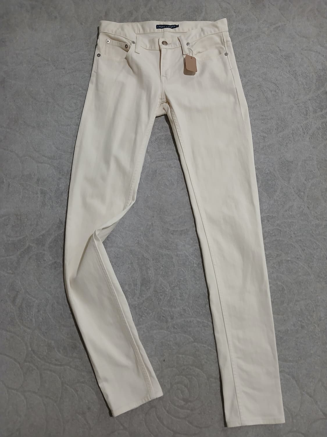 *Ralph Lauren 여성 아이보리 슬림핏 팬츠 26 상품이미지2