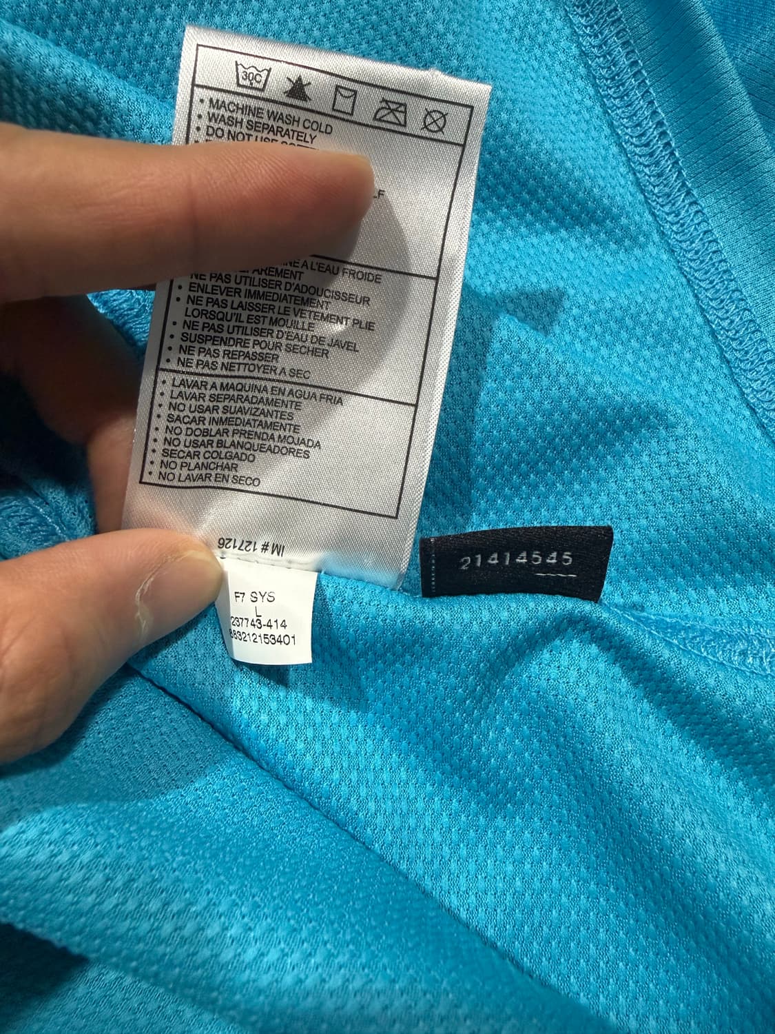 Nike 나이키 07-08 바르셀로나 노마킹 어웨이 유니폼 상품이미지7