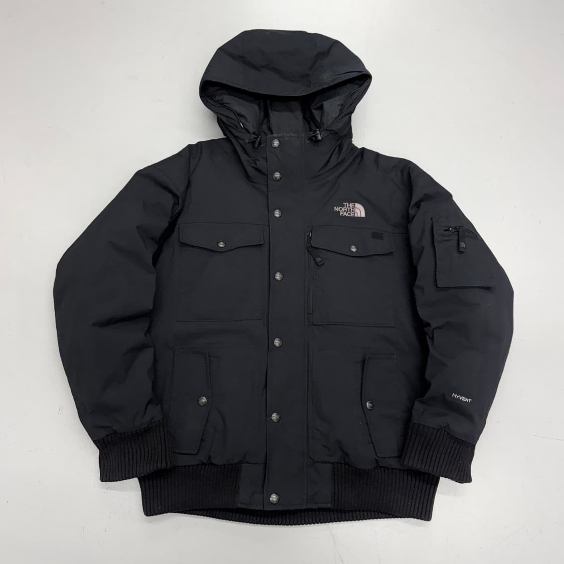 노스페이스 멀티포켓 하이벤트 하이넥 마운틴 유틸리티 패딩 블랙 상품이미지2