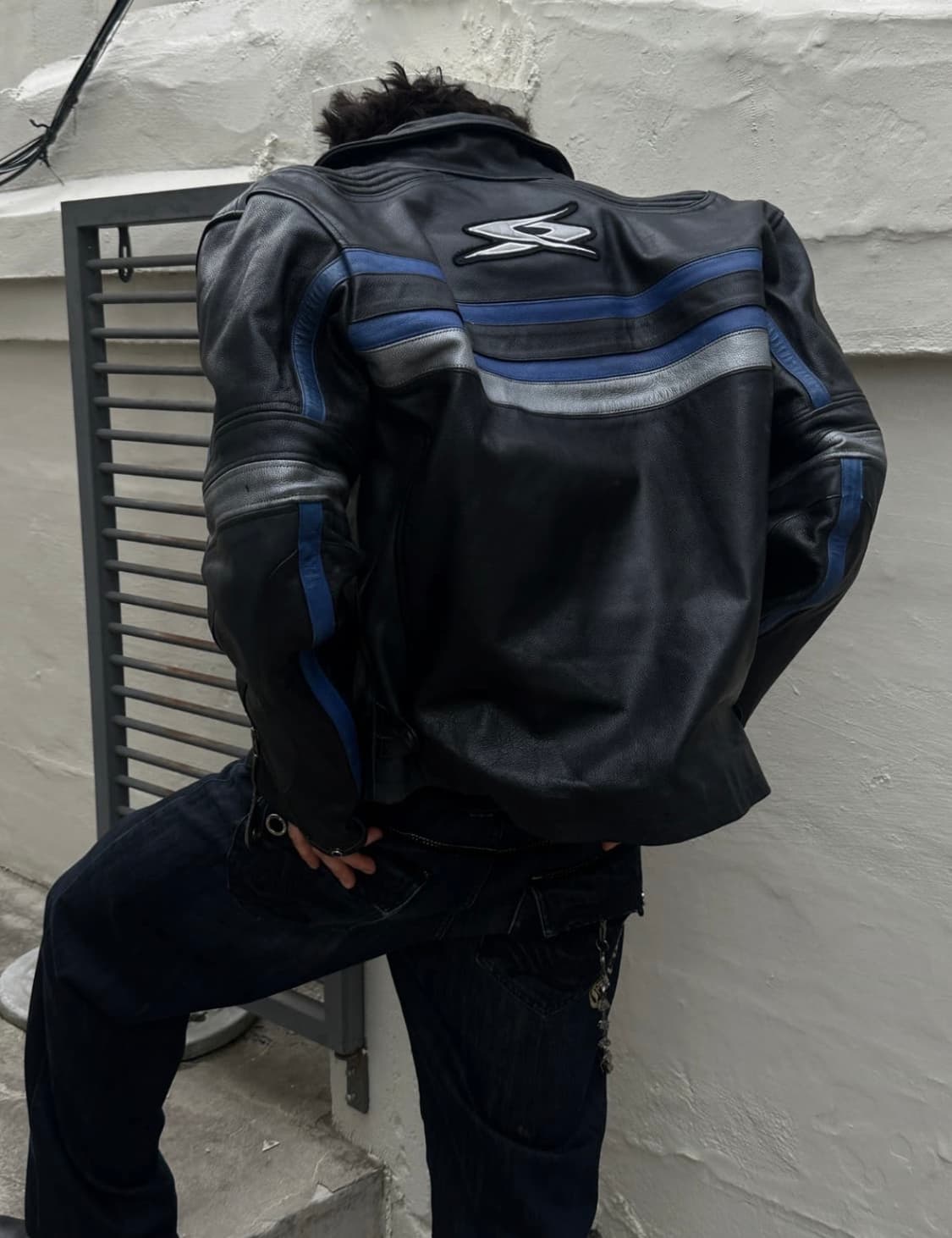 Spyke 레더 바이크 자켓 상품이미지1