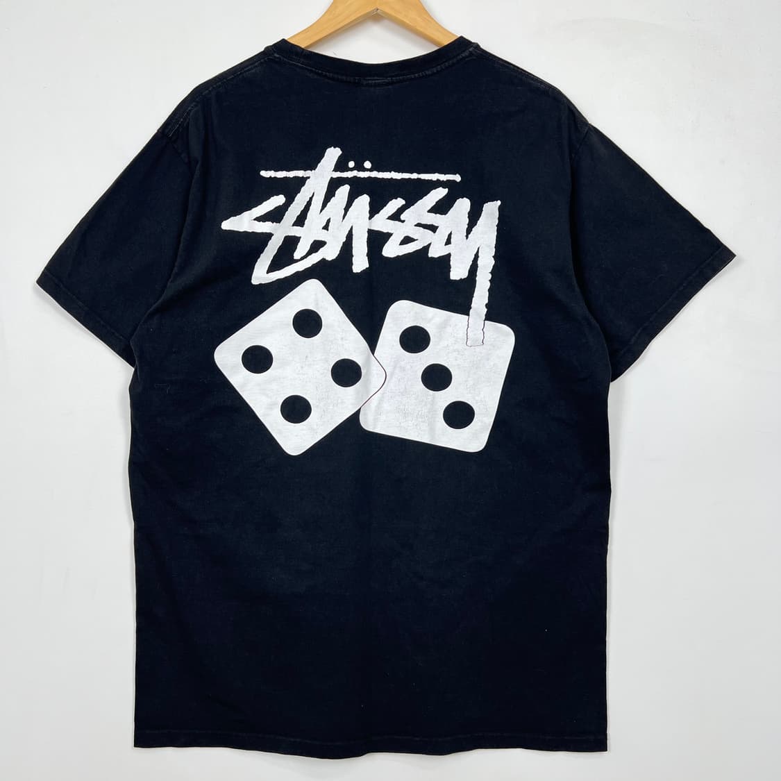 Stussy 스투시 더블 다이스 빅로고 반팔티 상품이미지1