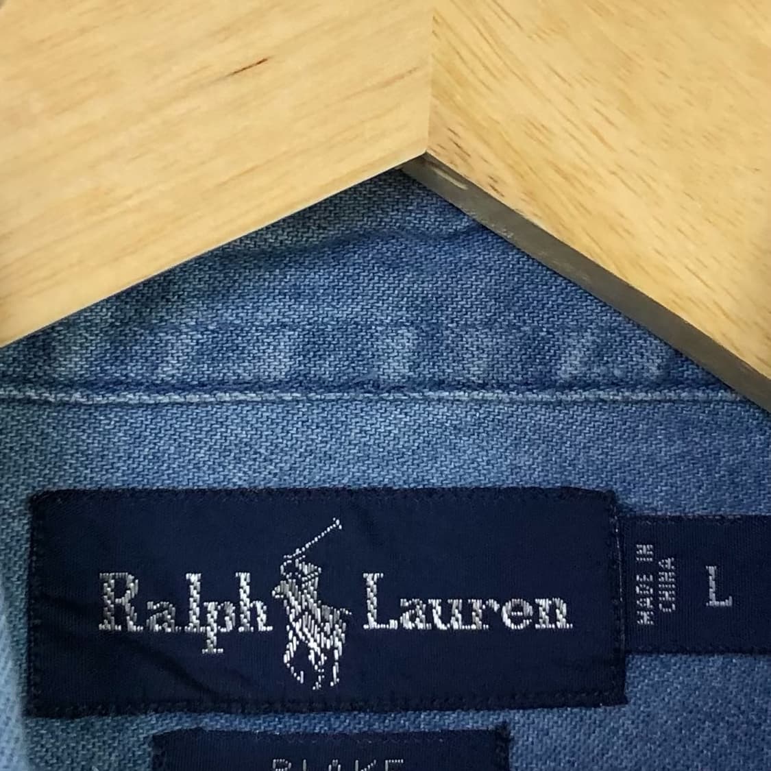 105   폴로 데님 셔츠 상품이미지3