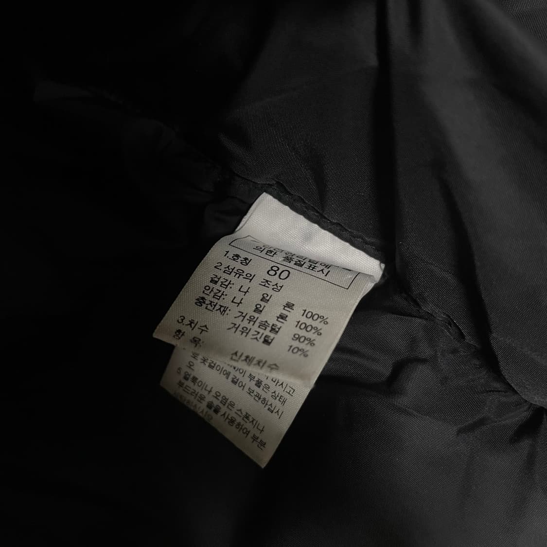 노스페이스 오리지널 눕시 700 패딩 블랙 (여성용) 상품이미지6