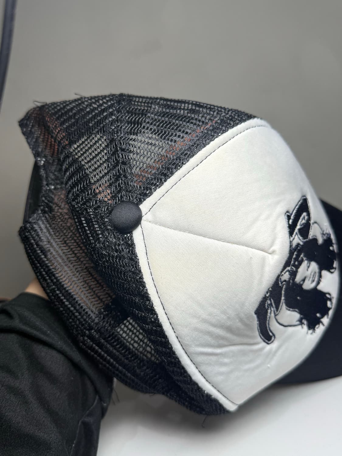 히스테릭 글래머 아카이브 메두사 히스걸 매쉬캡 볼캡 모자 상품이미지2