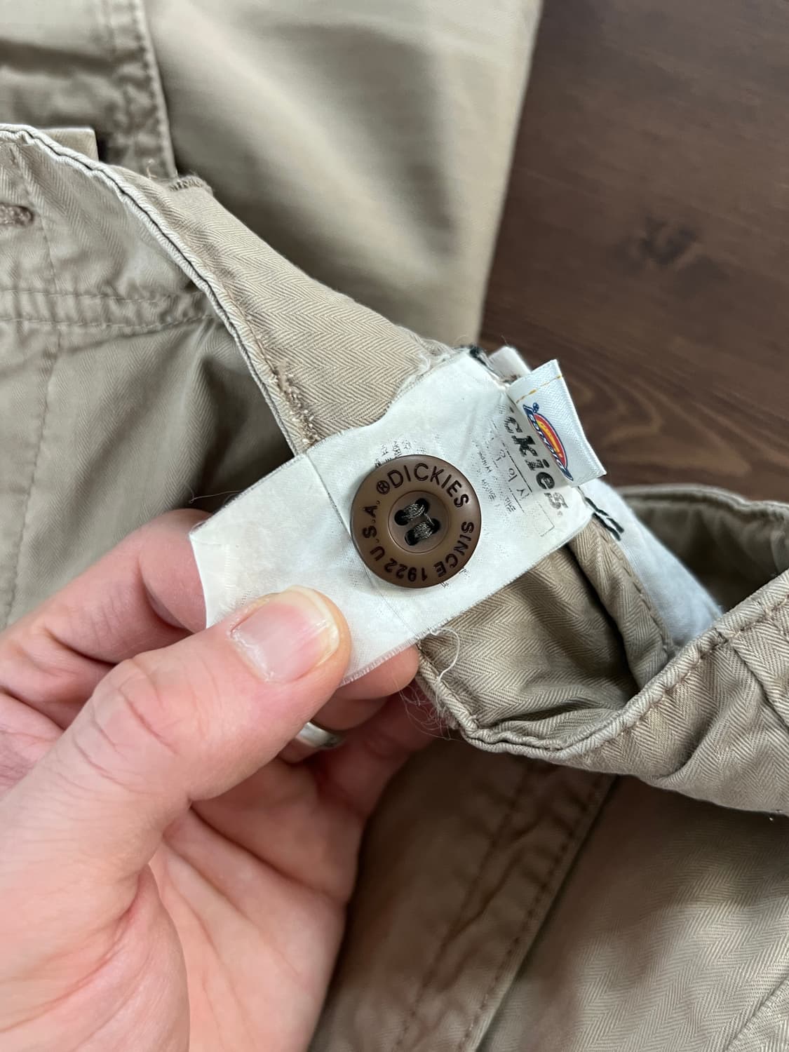 Dickies 디키즈 베이지 카고 하프 팬츠 상품이미지9