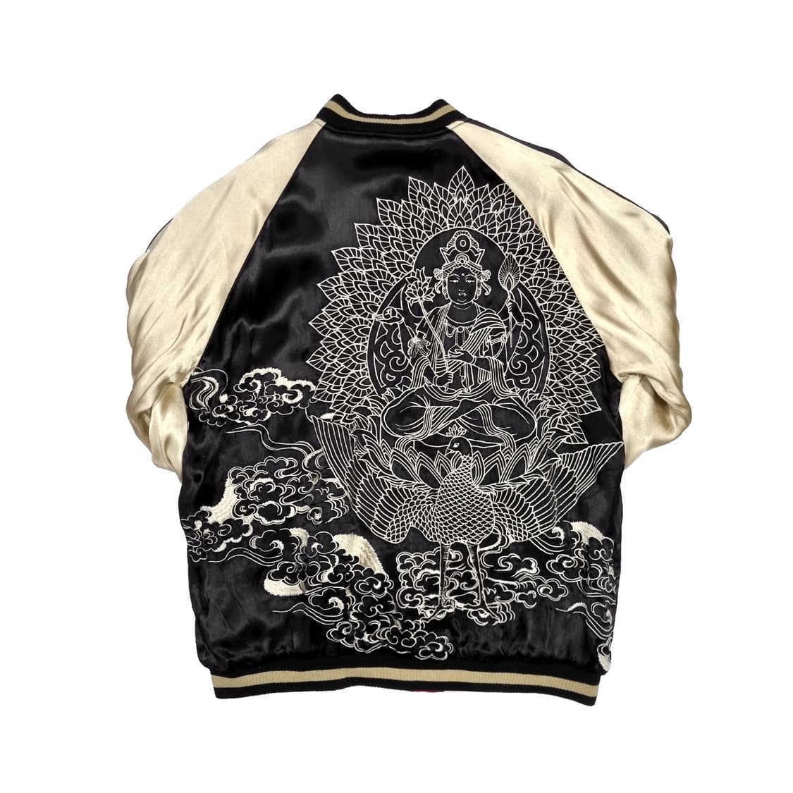 백화요란 | 육장생 양면 스카쟌 | 레드, 아이보리 | XL 상품이미지8