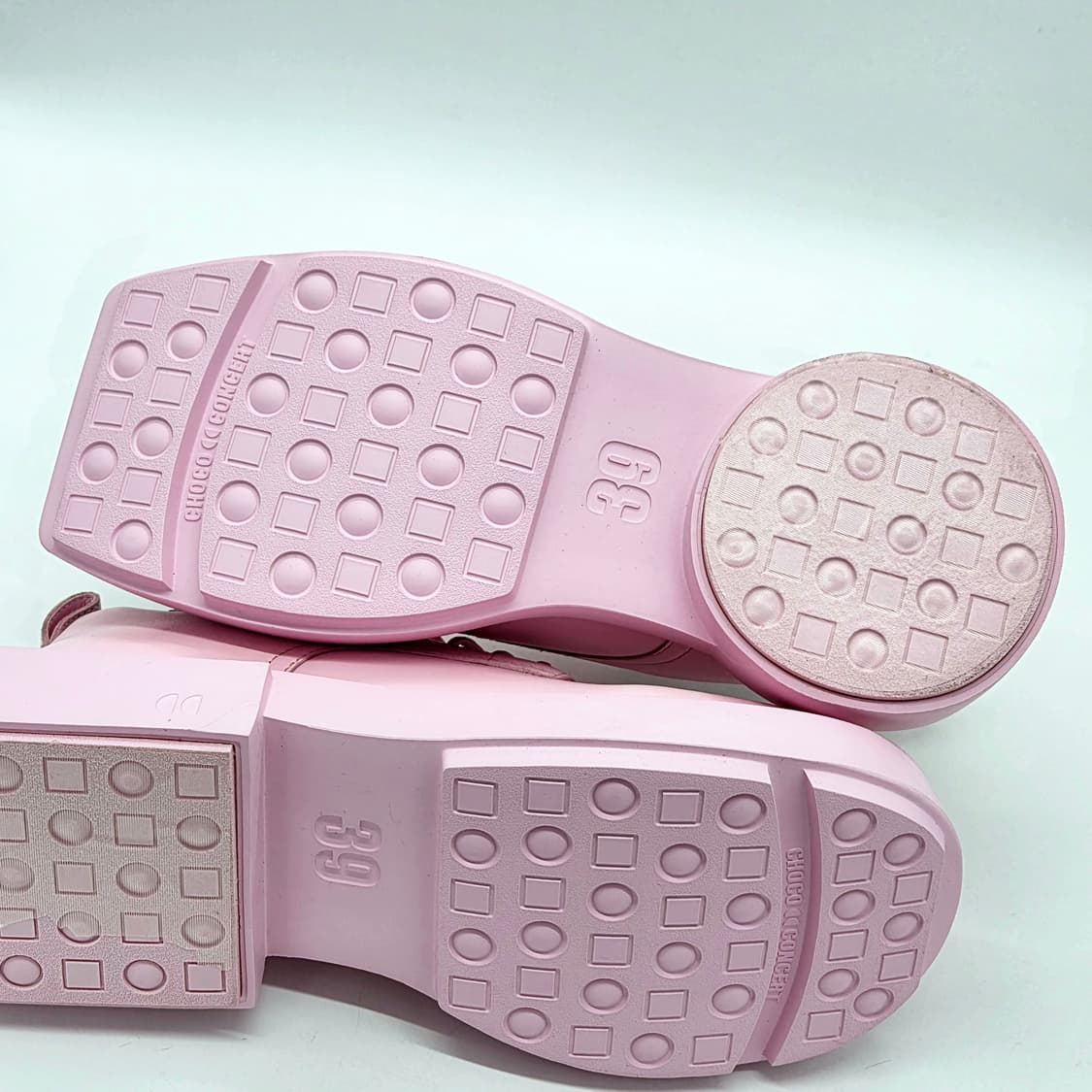 Choco Concert 더비 슈즈 핑크 (37,39)  상품이미지3