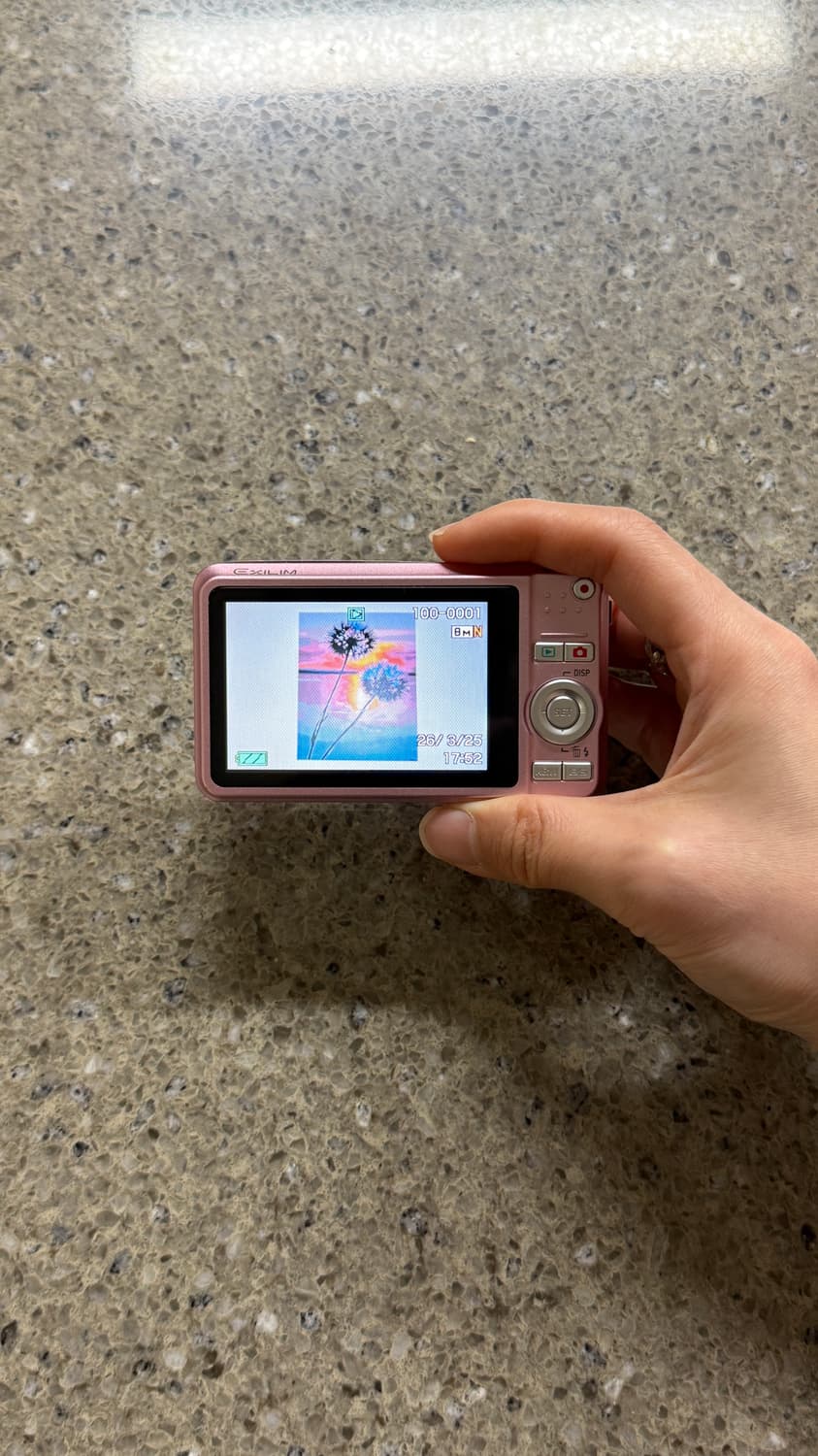 카시오 엑슬림 ex-z80 카리나 선미 디카 베이비 핑크 상품이미지10