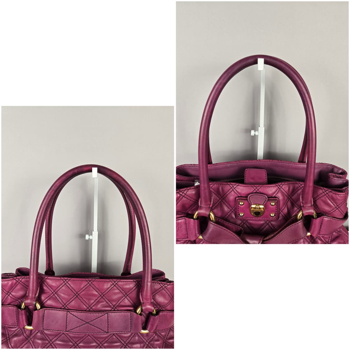 마크제이콥스 브루나 퀼팅 레더 램스킨 토트백 가방 정품 Bruna bag 상품이미지9