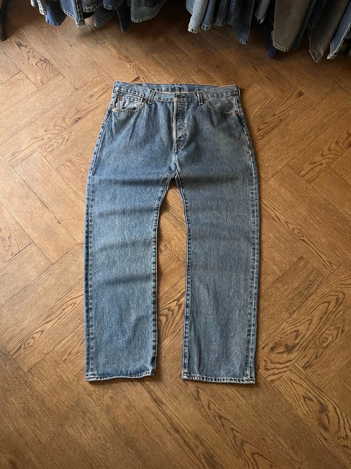 [36]리바이스 501 미디엄블루 데님 팬츠 상품이미지1