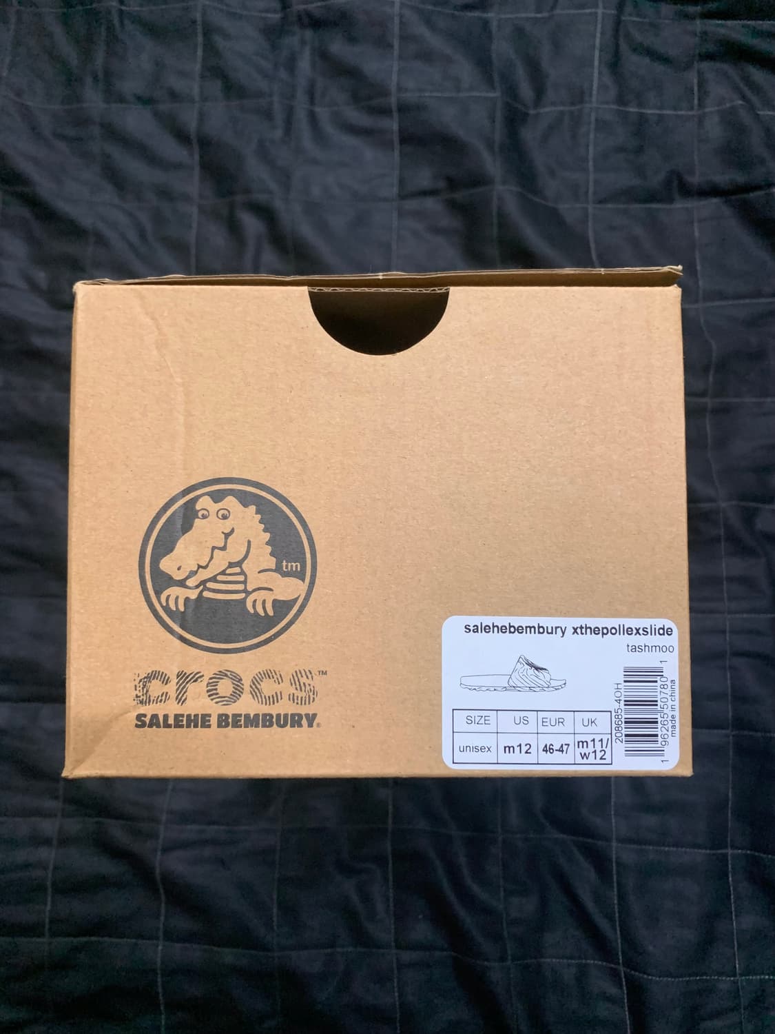 [300] 살레헤 벰버리 X 크록스 폴렉스 슬라이드 태쉬무 새상품 상품이미지5