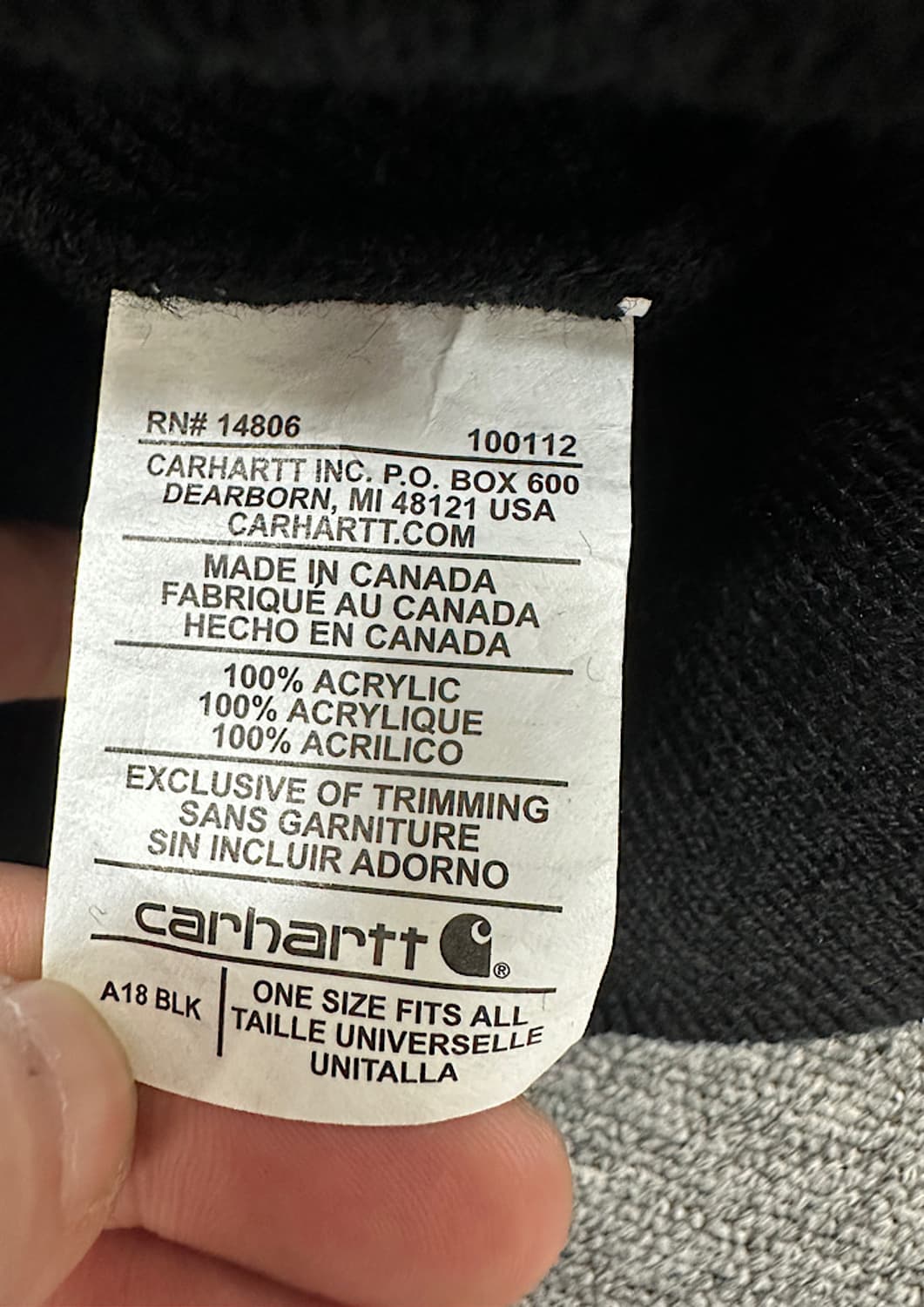 칼하트 비니  상품이미지2