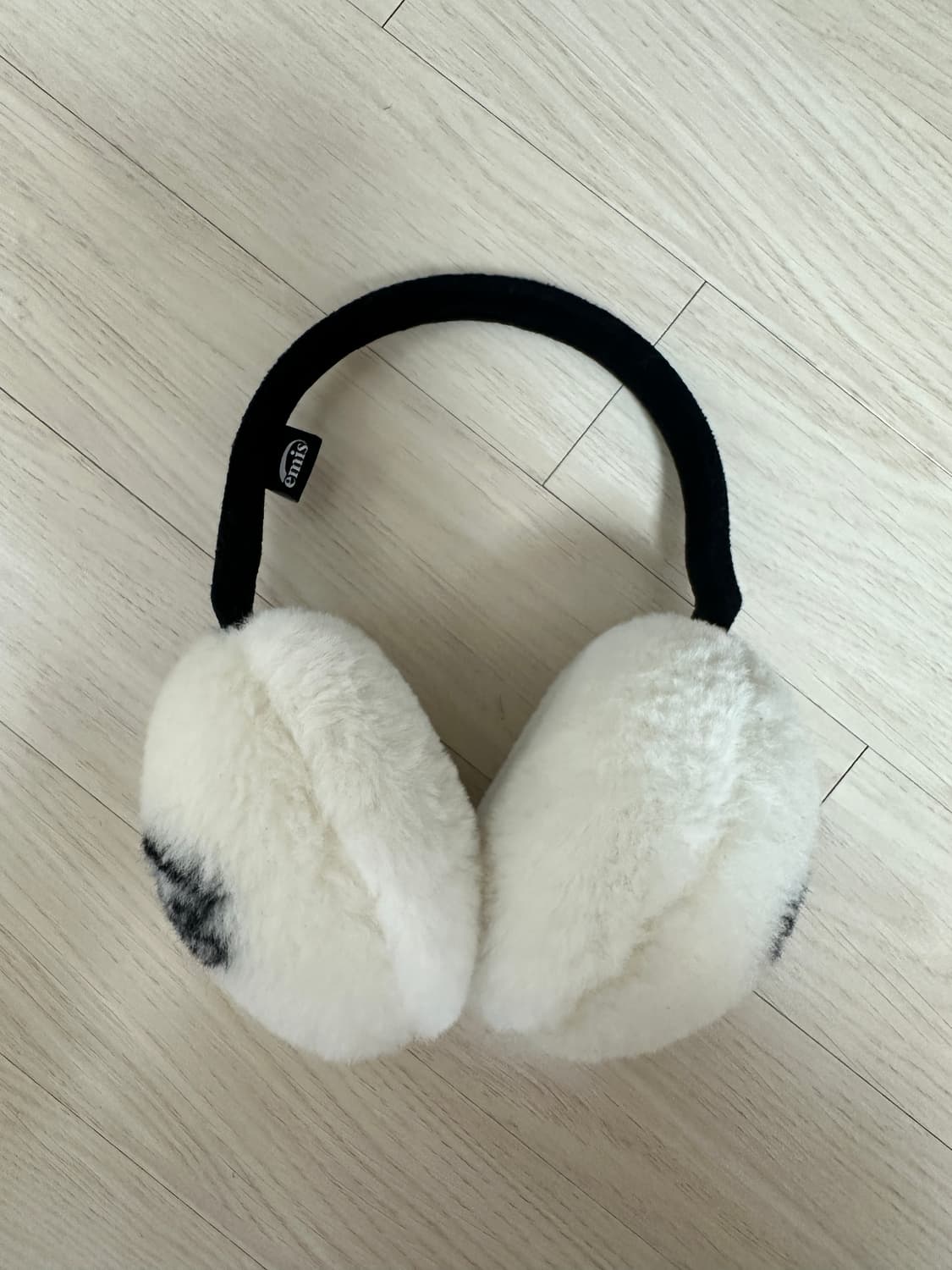 emis 이미스 퍼 귀마개 LOGO JACQUARD EAR MUFF 상품이미지3