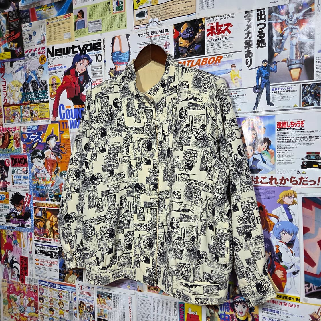 JPN 리버시블 패턴 바람막이 자켓 상품이미지2