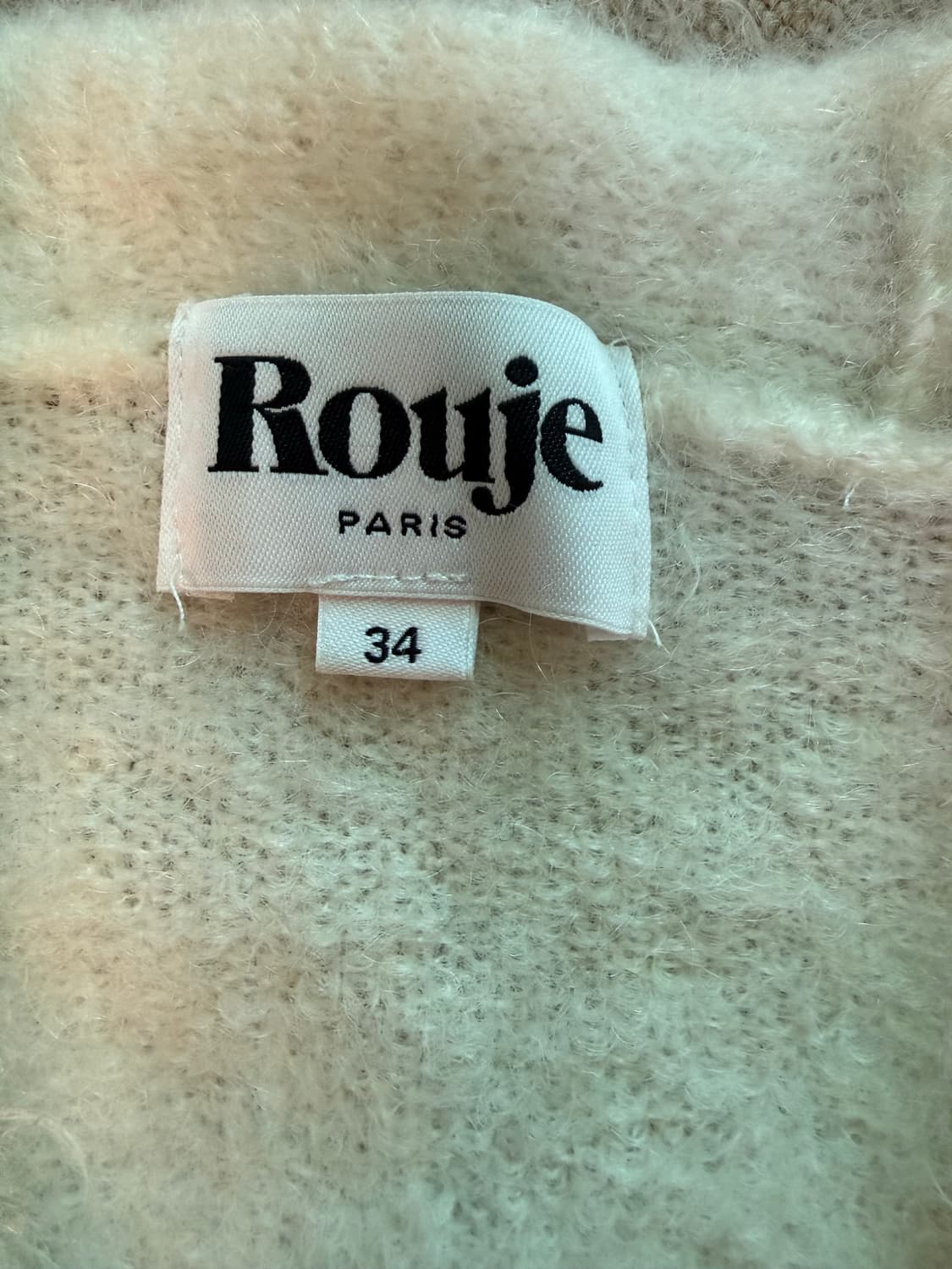 Rouje paris    노노 가디건 34   사이즈  미사용  상품이미지3