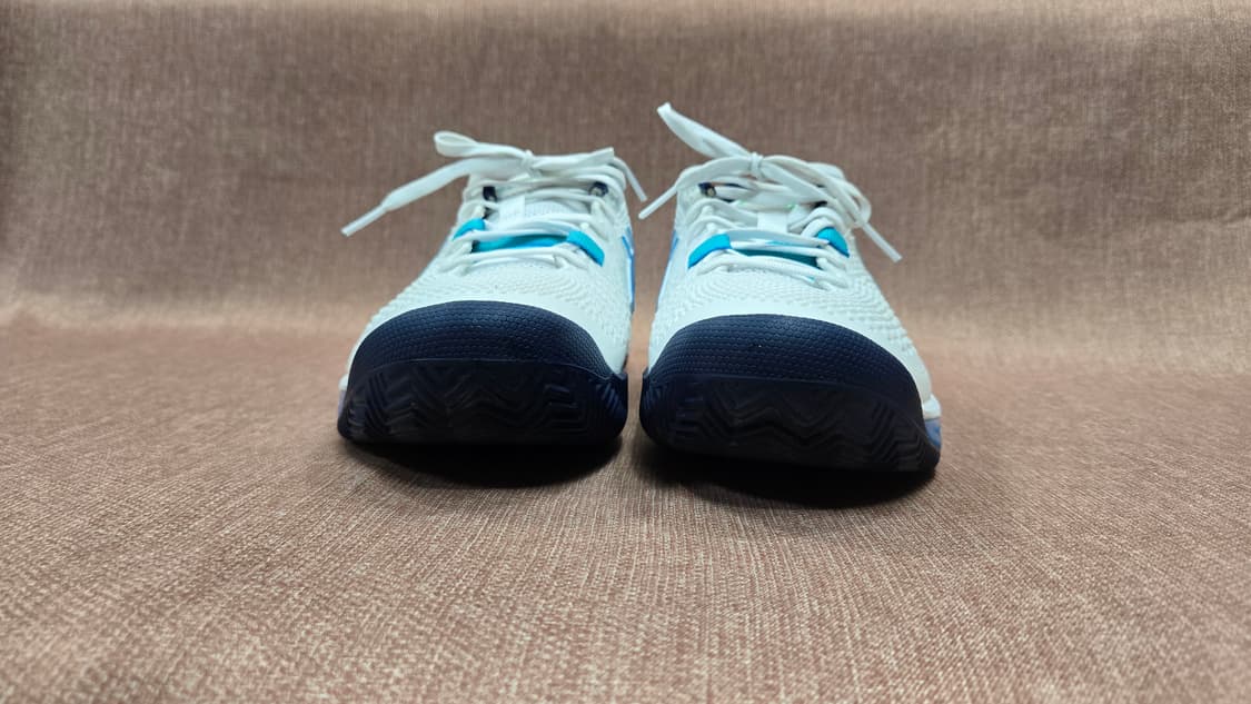 아식스 270mm- 상태최상 젤 레졸루션 9 화이트 아쿠아 테니스화  상품이미지3