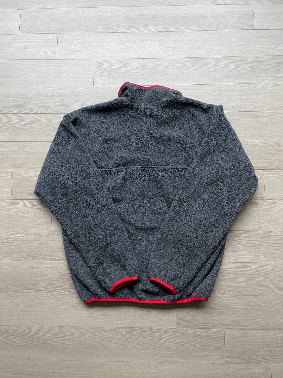 80s 파타고니아 신칠라 그레이 레드 patagonia 빈티지 상품이미지3