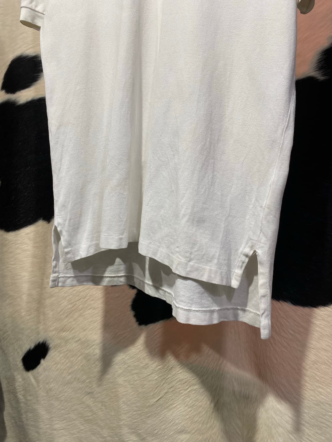 Polo Ralph Lauren 화이트 베이직 로고 반팔 티셔츠 상품이미지5