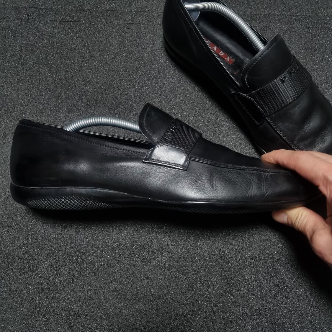 프라다 스포츠 밴딩로퍼uk9.5 상품이미지7