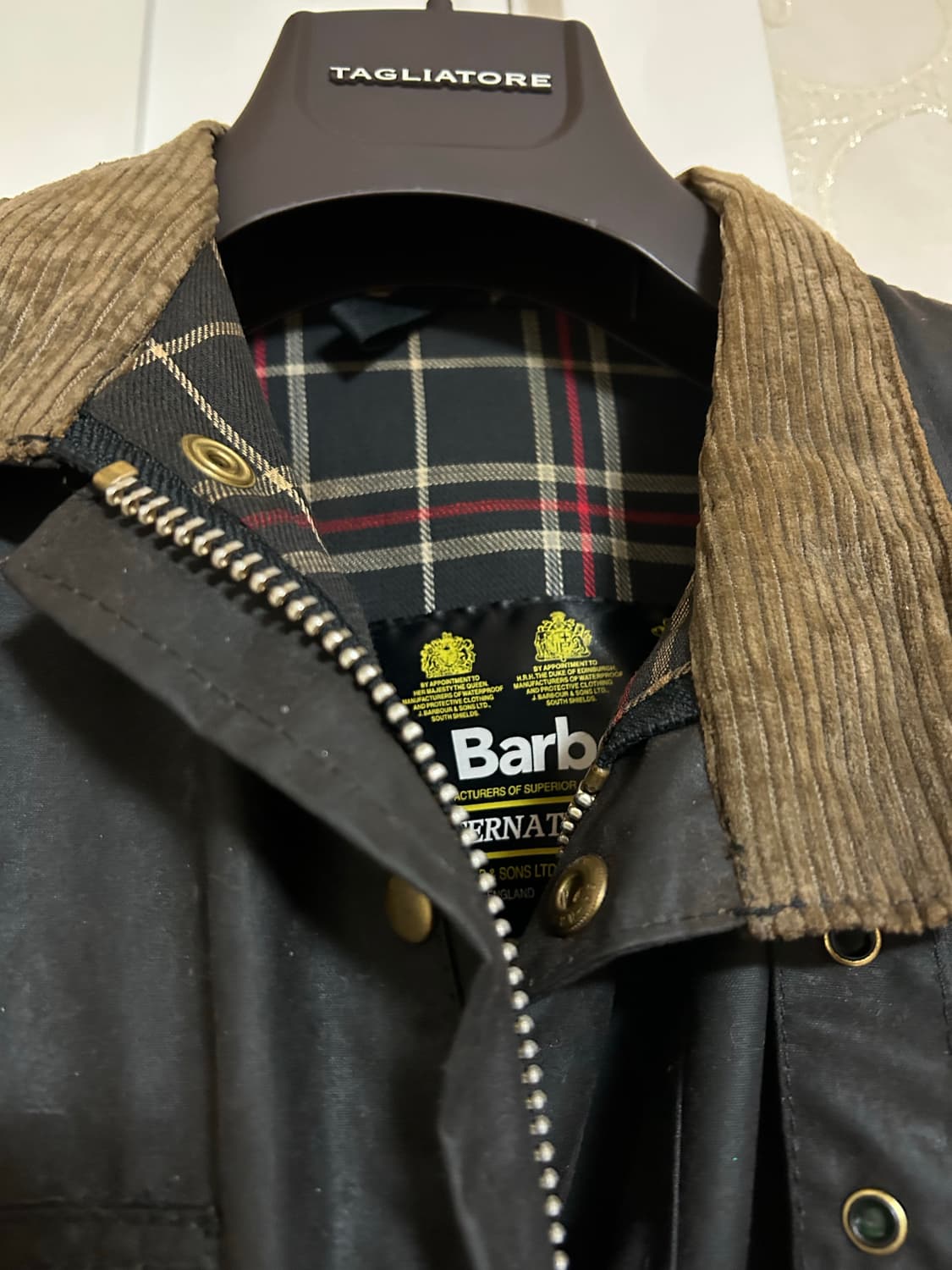 빈티지 바버 인터내셔날 A7 자켓 상품이미지3