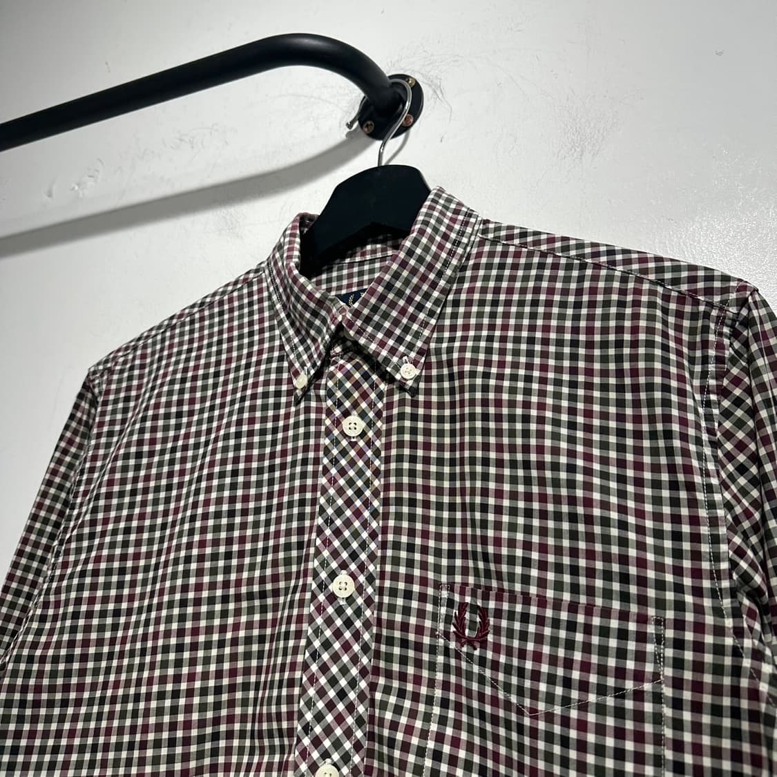 프레드페리 워크 체크셔츠 상품이미지4