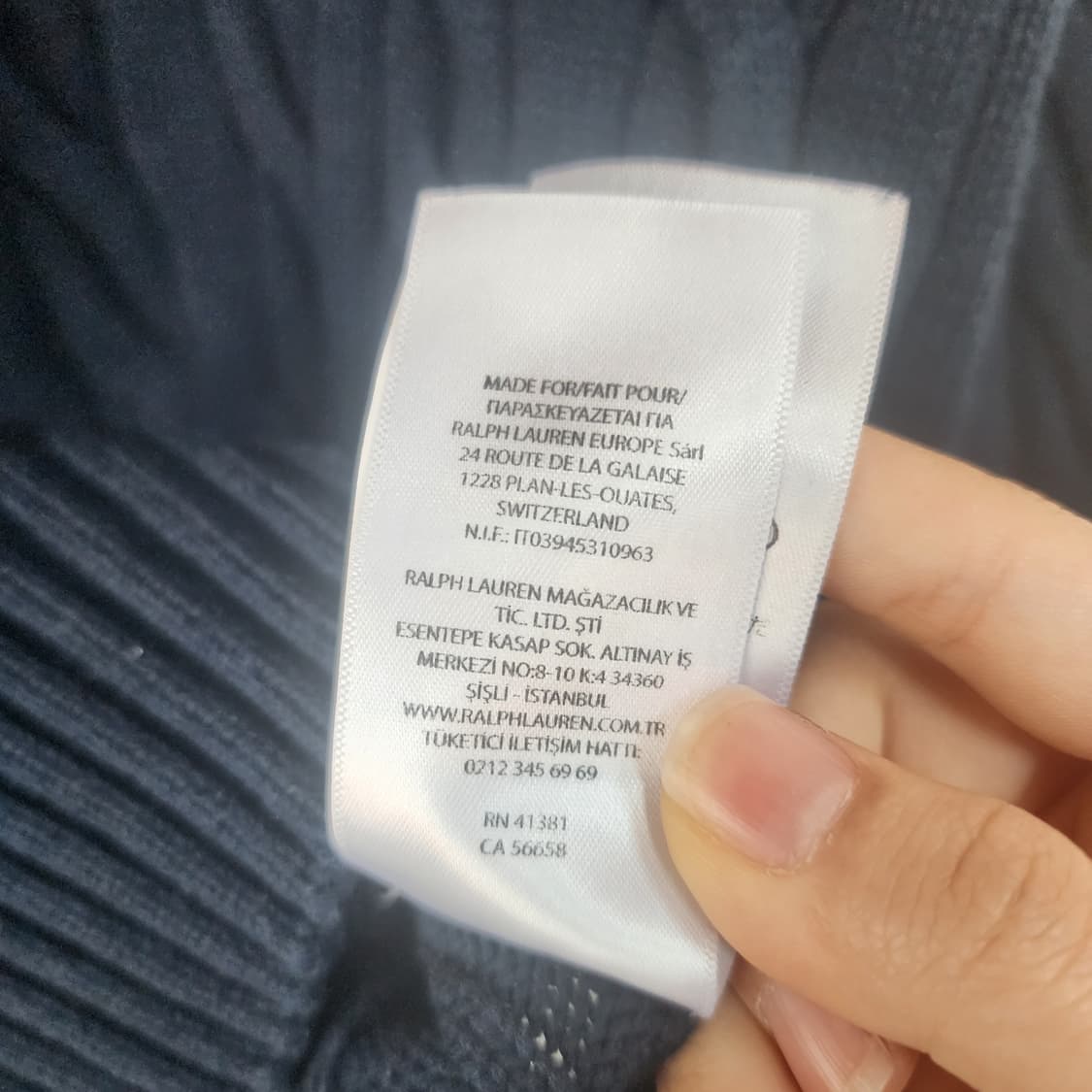 폴로 랄프로렌 꽈배기 니트 상품이미지5