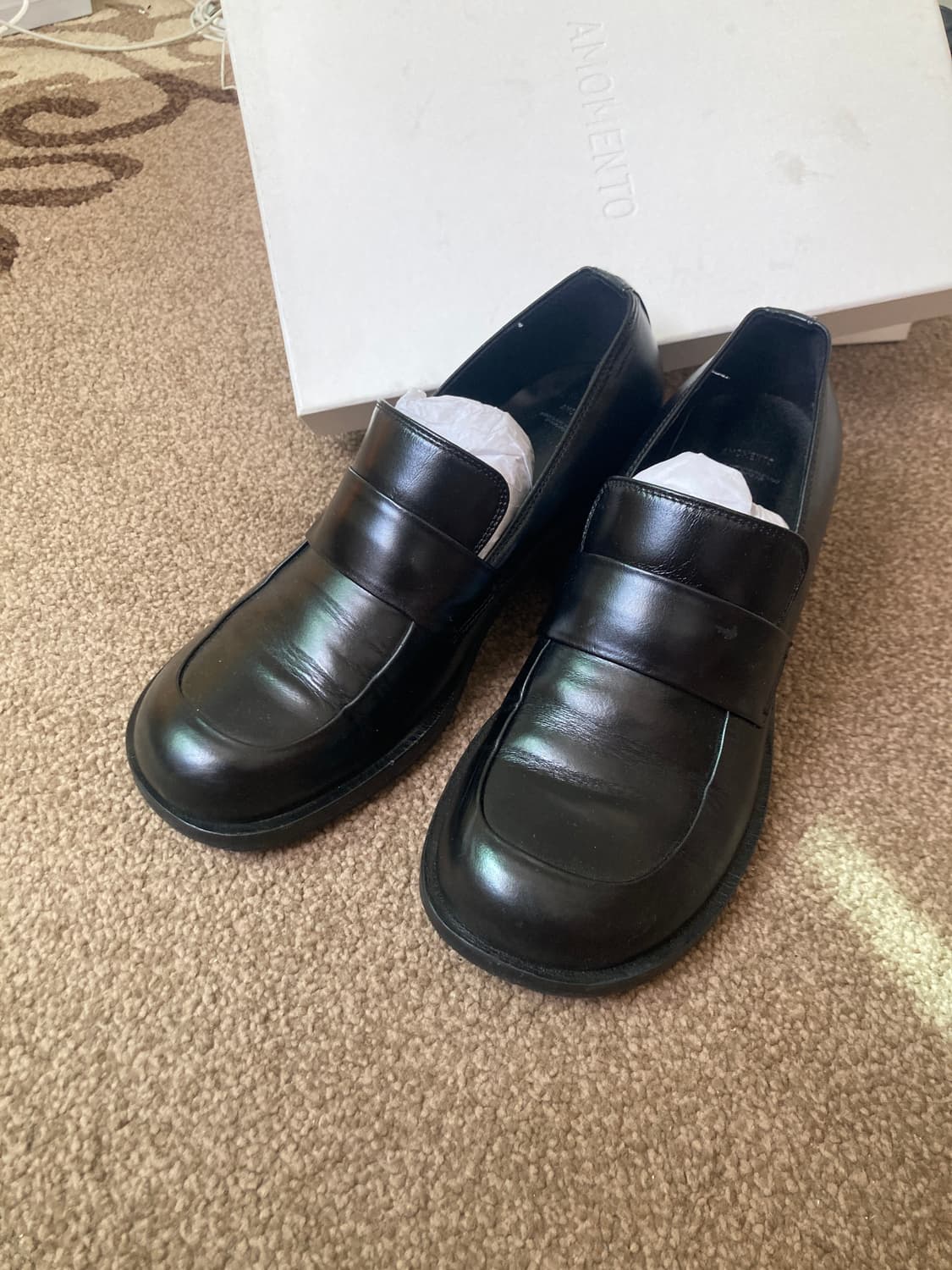 아모멘토 라운드 페니 로퍼 상품이미지1