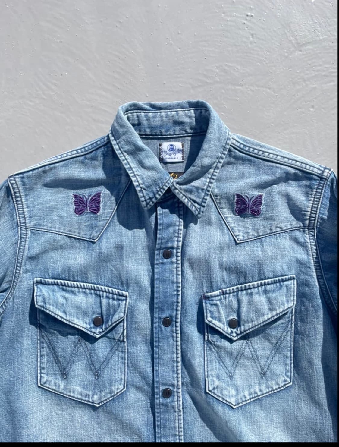 니들스x랭글러 웨스턴셔츠 상품이미지2