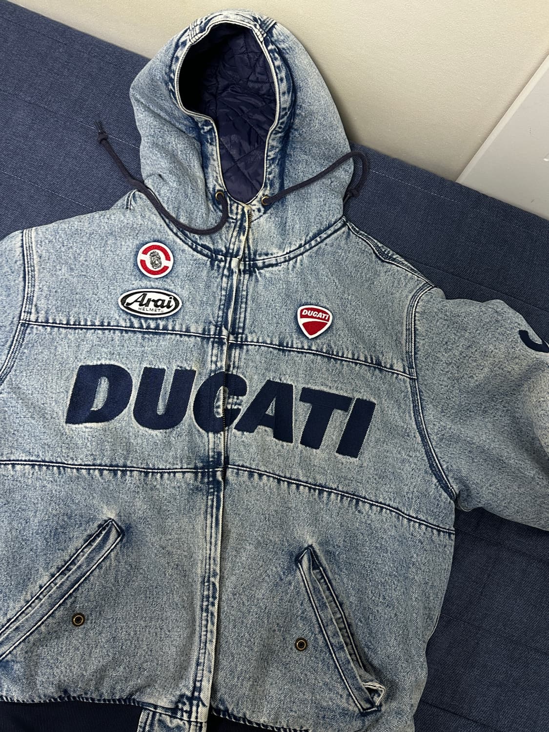24ss 슈프림 두카티 후드 레이싱 자켓 M 상품이미지1