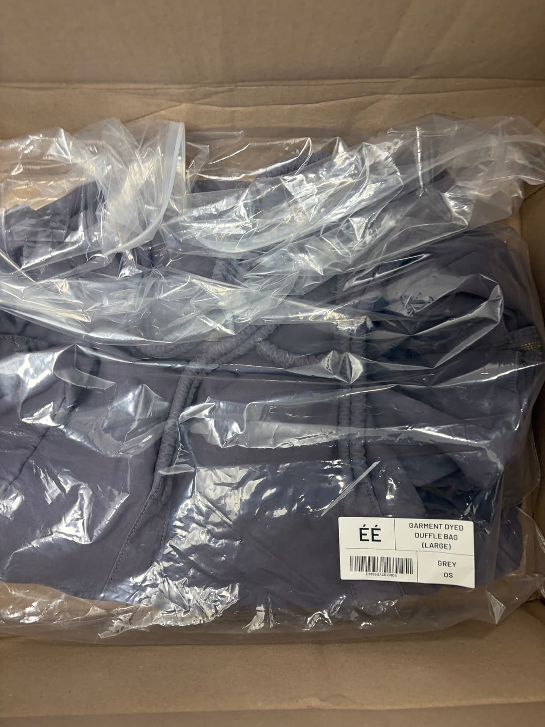 누마레ee 가먼트 다이드 더플백 라지 슬레이트 그레이 미개봉 새제품 판매 상품이미지1