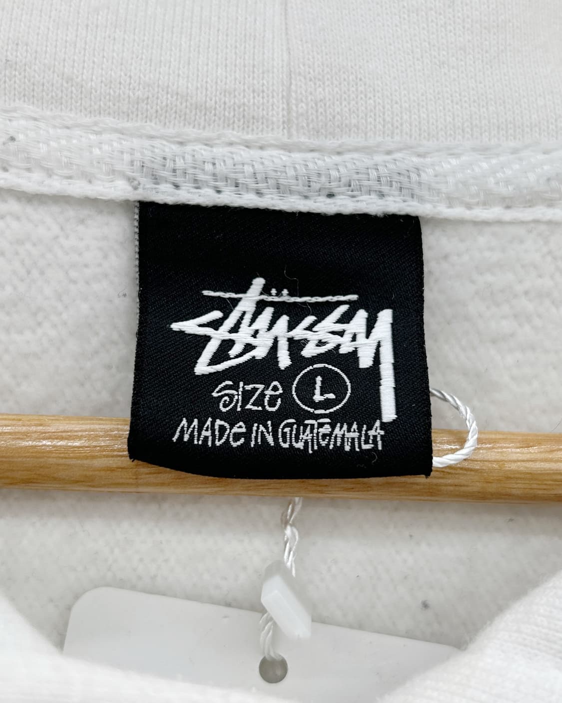 스투시 베이직 빅스탁 로고 헤비 스웻 후드티 상품이미지4