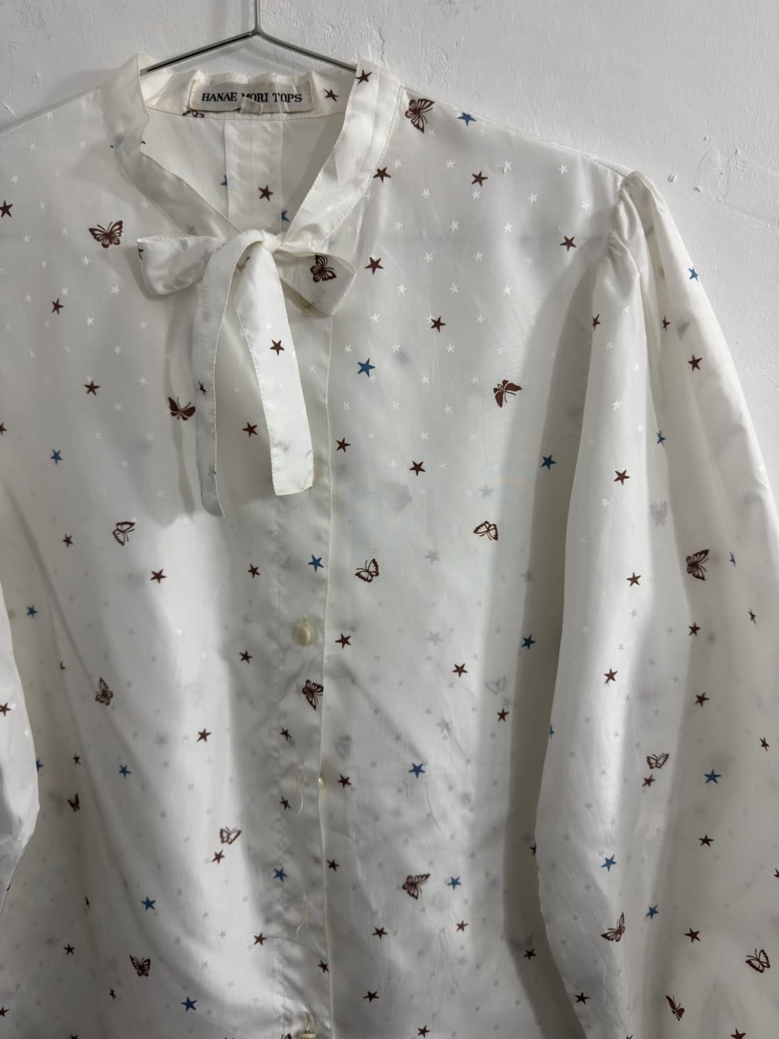hanae mori tops star blouse 상품이미지4