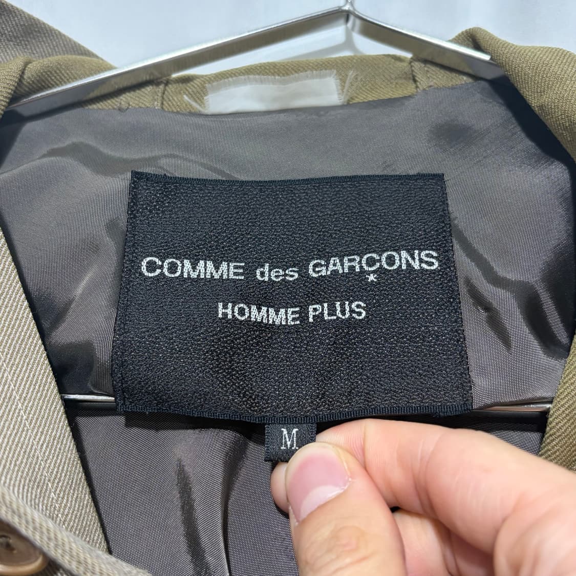 꼼데가르송 옴므 플러스 코트 상품이미지5