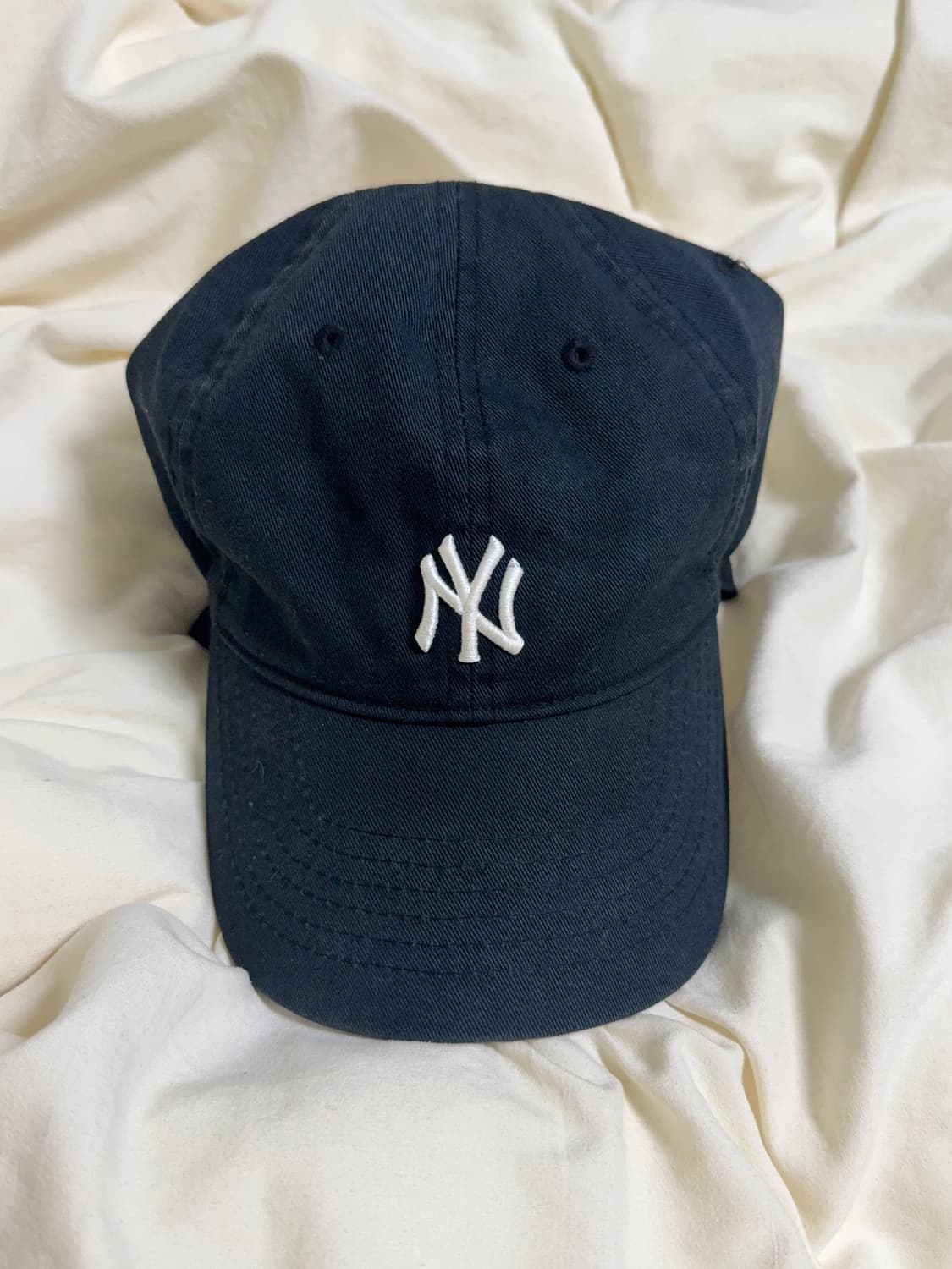 MLB 스몰로고 볼캡 블랙 상품이미지1