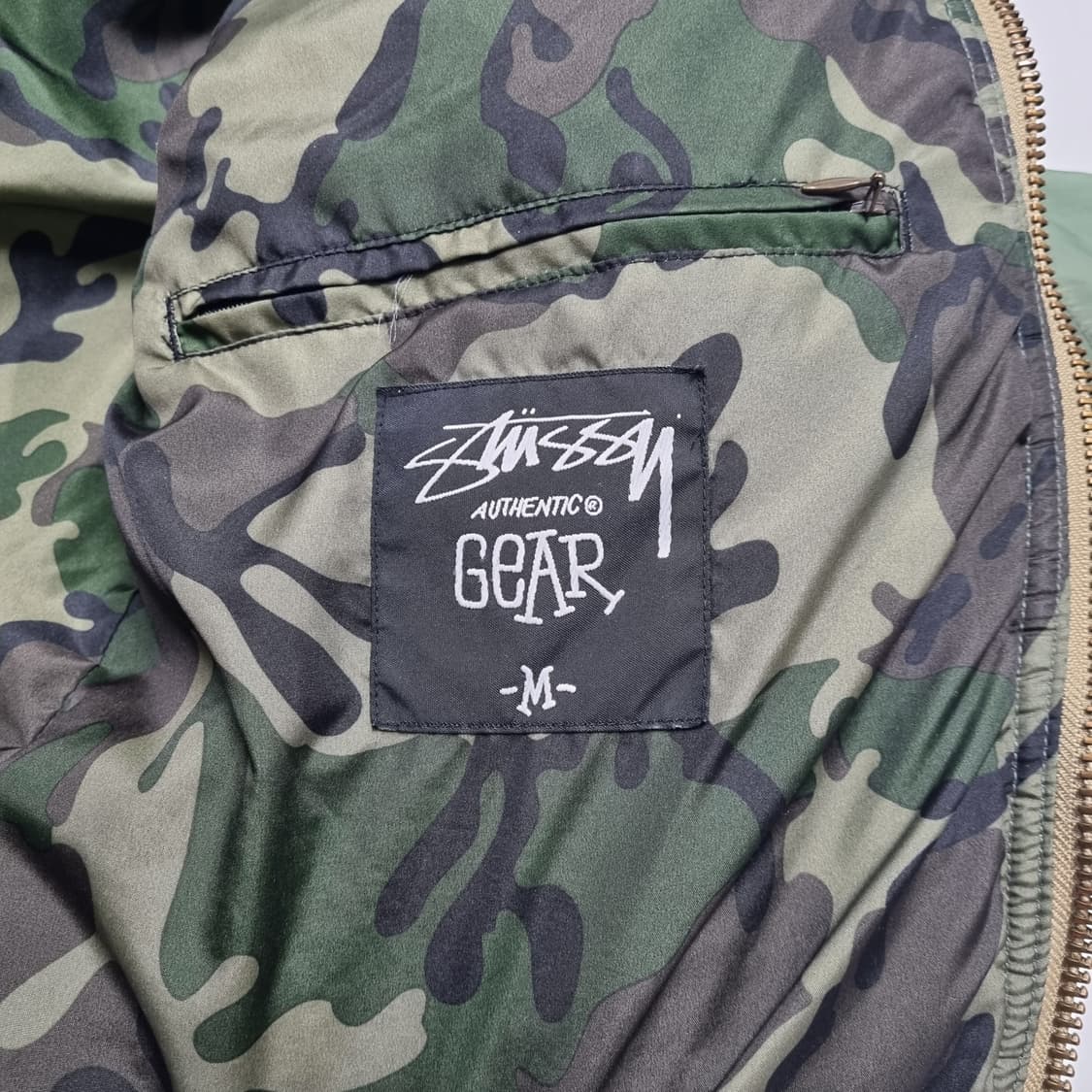 STUSSY x SCHOTT 봄버자켓 - M 상품이미지10