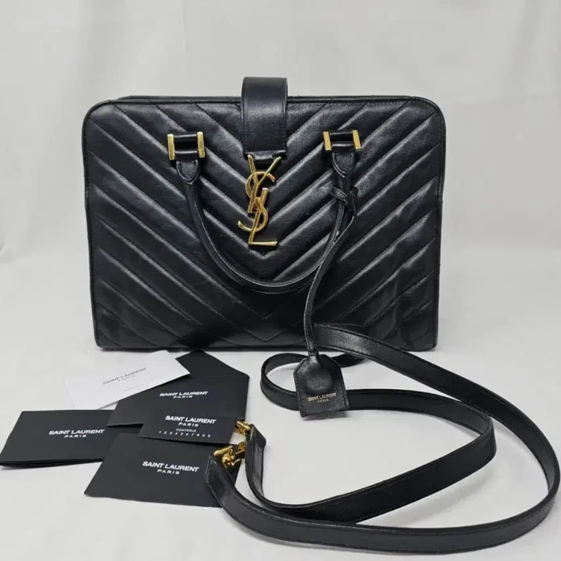 생로랑 YSL 카바스 토트백 크로스백 상품이미지2